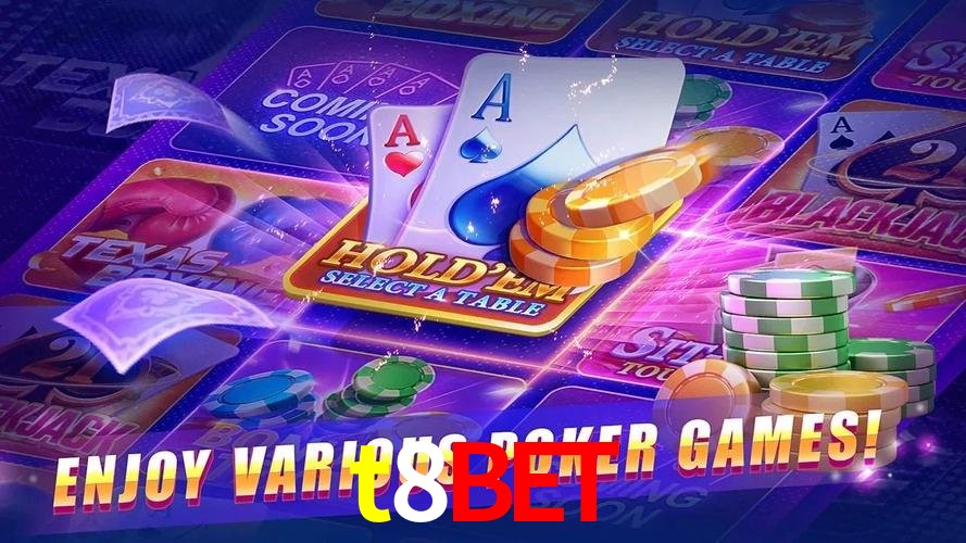 Interface do App t8bet