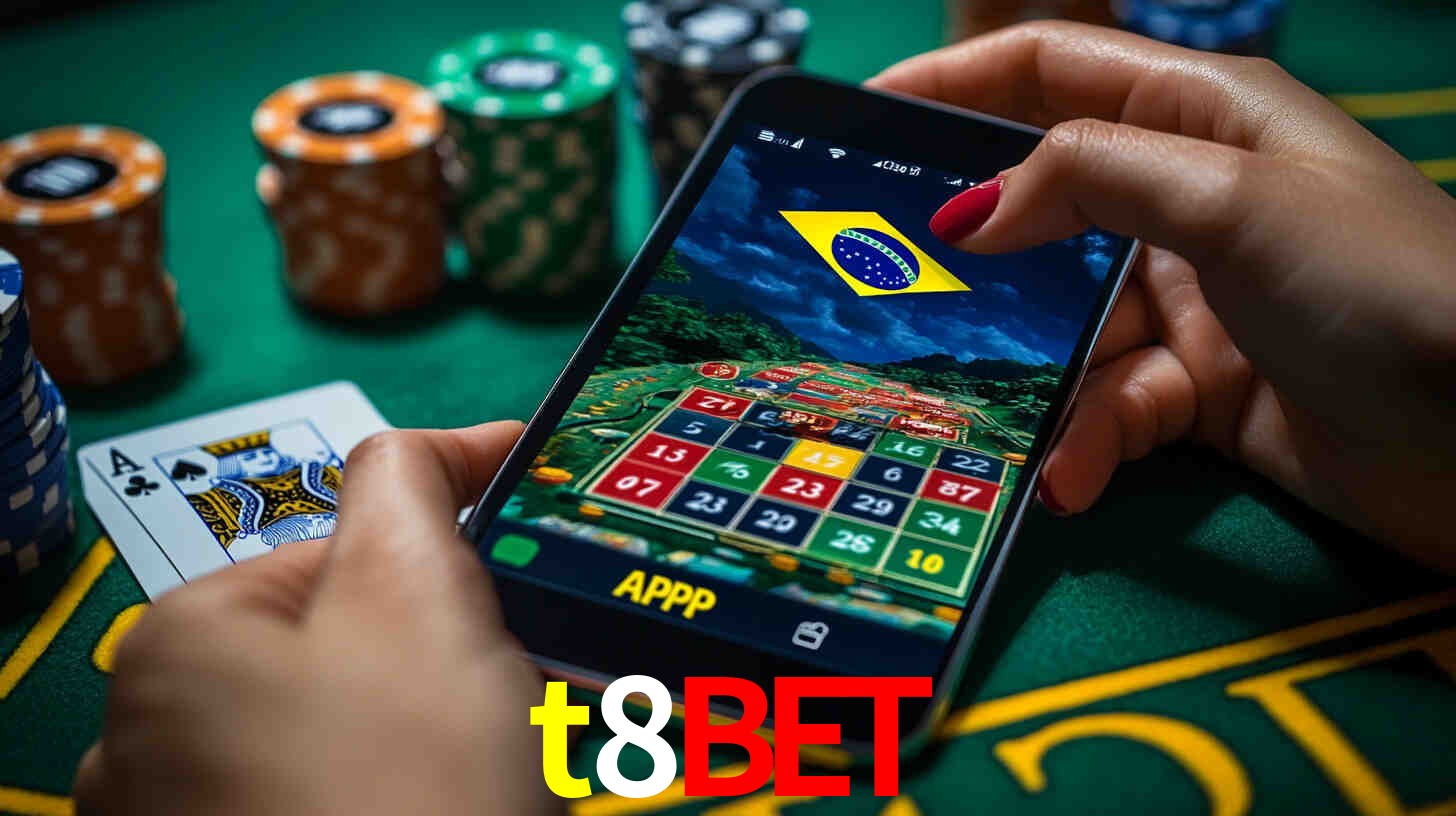 Interface do App t8bet